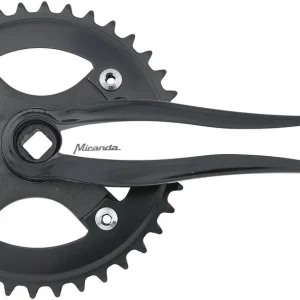 Miranda Kettenradgarnitur Beta 1R Plus 38 Zähne 170 mm schwarz Schnäppchen
