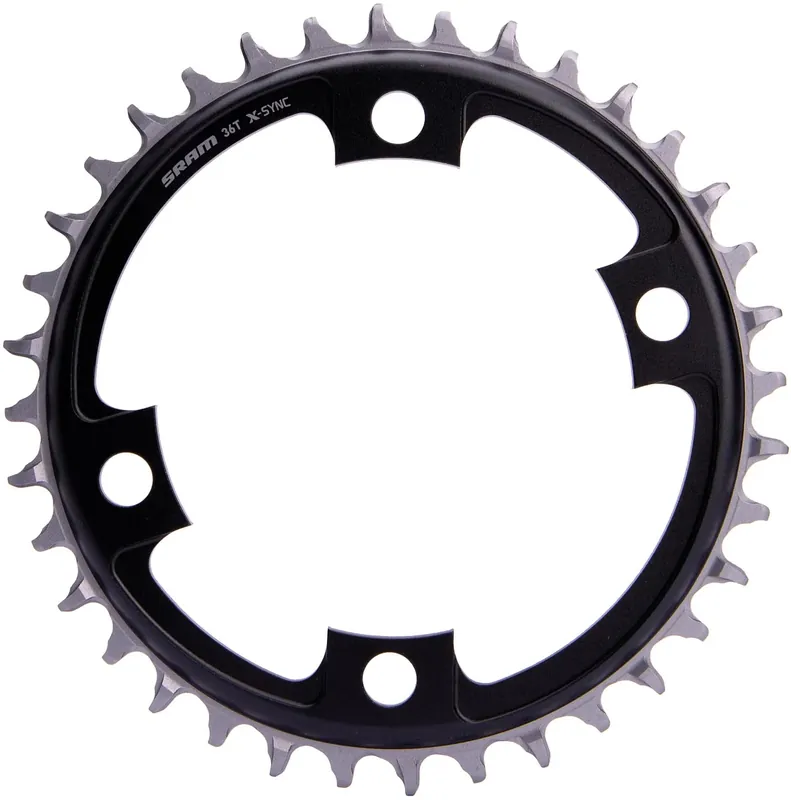 Knallerangebot SRAM Kettenblatt X-Sync Road 36 Zähne schwarz