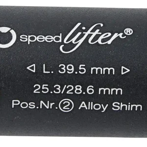 Meistverkauft by,schulz Reduzierhülse Speedlifter 25,4 mm schwarz 39,5 lang