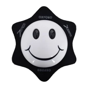 Oxford Knieschleifer Smiley, weiß, Knieschleifer Paar, ideal für Rennen Mega-Angebot