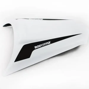 Begrenztes Angebot BODYSTYLE Sportsline Sitzkeil ABS Kunststoff weiß/schwarz für KAWASAKI Z650