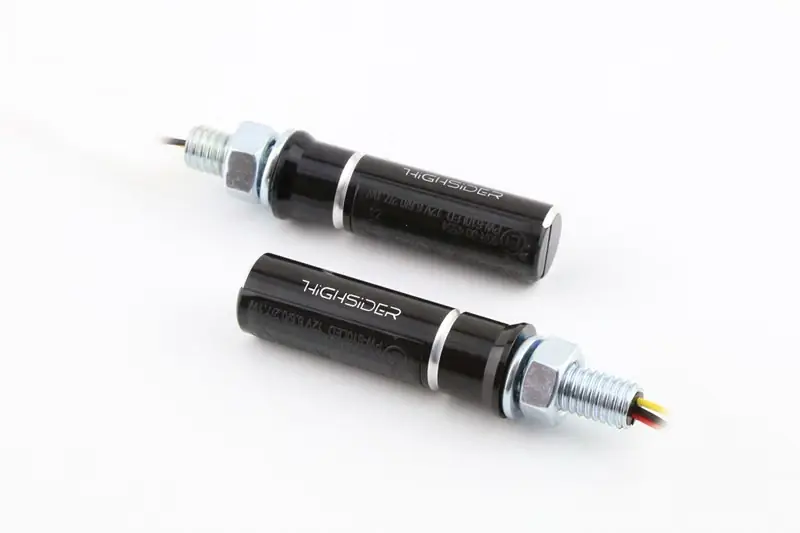 HIGHSIDER pro Conero LED Rück-, Bremslicht, Blinker Schwarz/Getönt 3in1, E-Geprüft (Paar) Sonderangebot