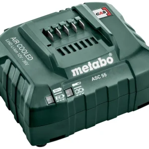 Metabo Universal-Schnellladegerät ASC 5512-36 V "AIR COOLED" EU Neu