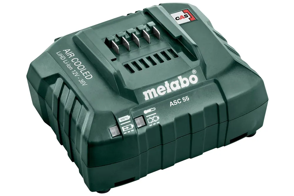 Metabo Universal-Schnellladegerät ASC 5512-36 V "AIR COOLED" EU Neu