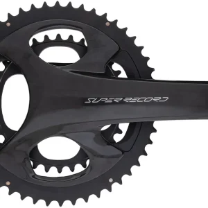 Campagnolo Kettenradgarnitur Super Record WRL 12s 172,5 mm schwarz 34 50 Zähne Preis Gesenkt