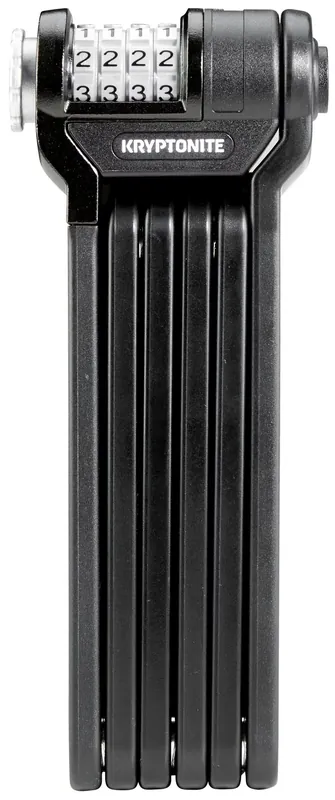 Sichere Zahlung KRYPTONITE Zahlen-Faltschloss Keeper Fold Code 85 cm schwarz