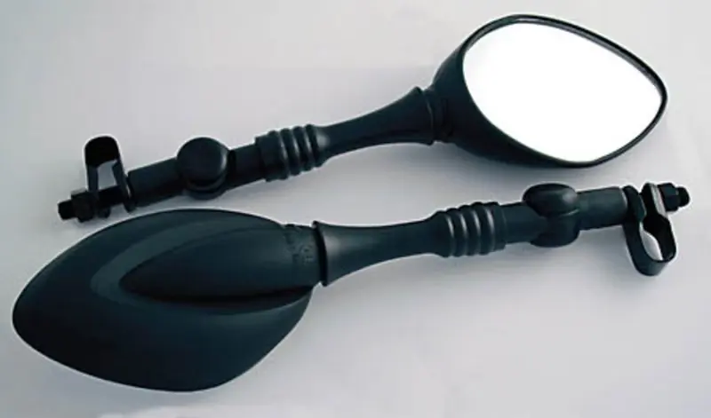 Abverkauf HIGHSIDER smart Spiegel Universal Schwarz Mit Gelenk (Paar)