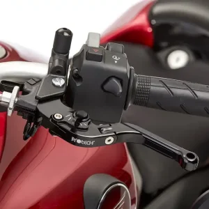 PROTECH Hebel Kupplungshebel Sport Alu & Stahl Schwarz für TRIUMPH Speed Triple, Daytona Begrenztes Angebot