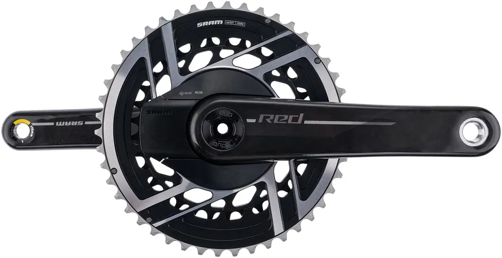 Wochenendangebot SRAM Kettenradgarnitur Red AXS E1 175 mm 33/46 Zähne schwarz