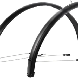 Neuheit CONTEC Schutzblech-Set Splash Protect 28 Zoll schwarz 28" - 58 mm breit, schwarz glänzend