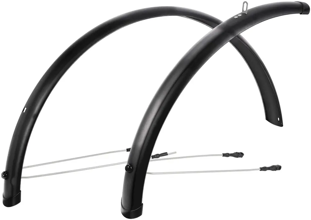 Neuheit CONTEC Schutzblech-Set Splash Protect 28 Zoll schwarz 28" - 58 mm breit, schwarz glänzend