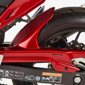 BODYSTYLE Sportsline Hinterradabdeckung ABS Kunststoff weiß für HONDA CB500F, CBR500R Ausverkauf