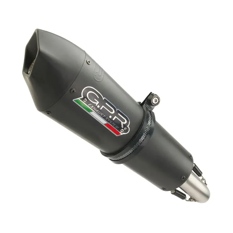 GPR Endschalldämpfer KTM Duke 390 2017/20 e4 EC-Approv. slip-on exhaust GP Evo4 Black Titanium Sofort Bestellen