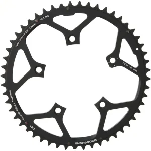 Neue Ware Stronglight Kettenblatt CT2 52 Zähne 110 mm schwarz