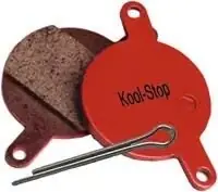 Schnäppchen Kool Stop Scheibenbremsbelag D-130 Magura Julie rot/grau