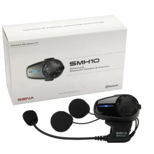 SENA SMH10 Bluetooth‑Headset und Gegensprechanlage, Doppelpack Echt