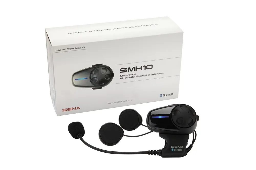 SENA SMH10 Bluetooth‑Headset und Gegensprechanlage, Doppelpack Echt