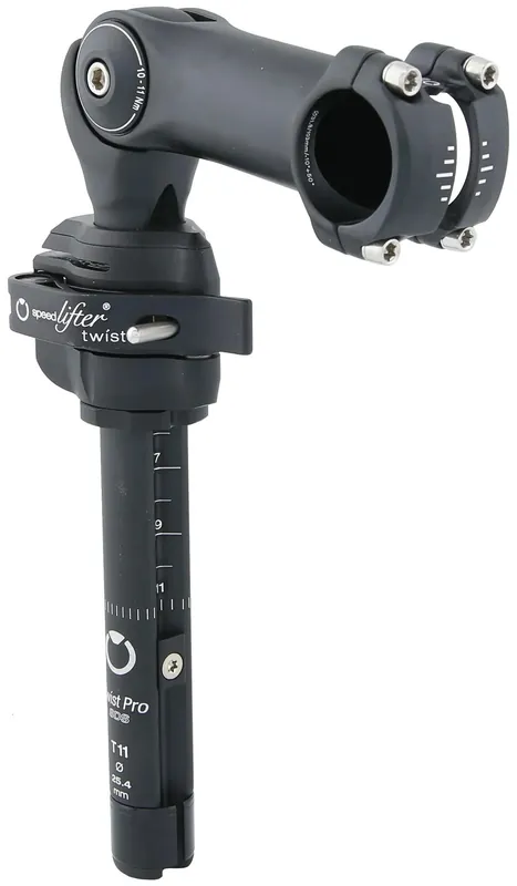 by,schulz Lenkerverstellsystem Speedlifter Twist Pro SDS T11 schwarz Vorbau 103 mm Aktuell