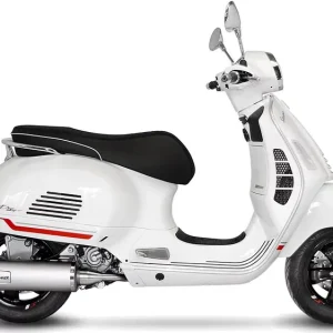 Online Kaufen LeoVince Komplettanlage Edelstahl SBK LV ONE EVO für PIAGGIO VESPA GTS 300 HPE mit Katalysator