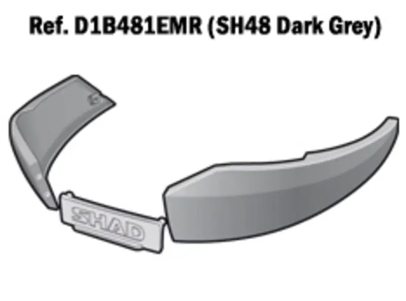SHAD SH48 Zierblende Begrenztes Angebot