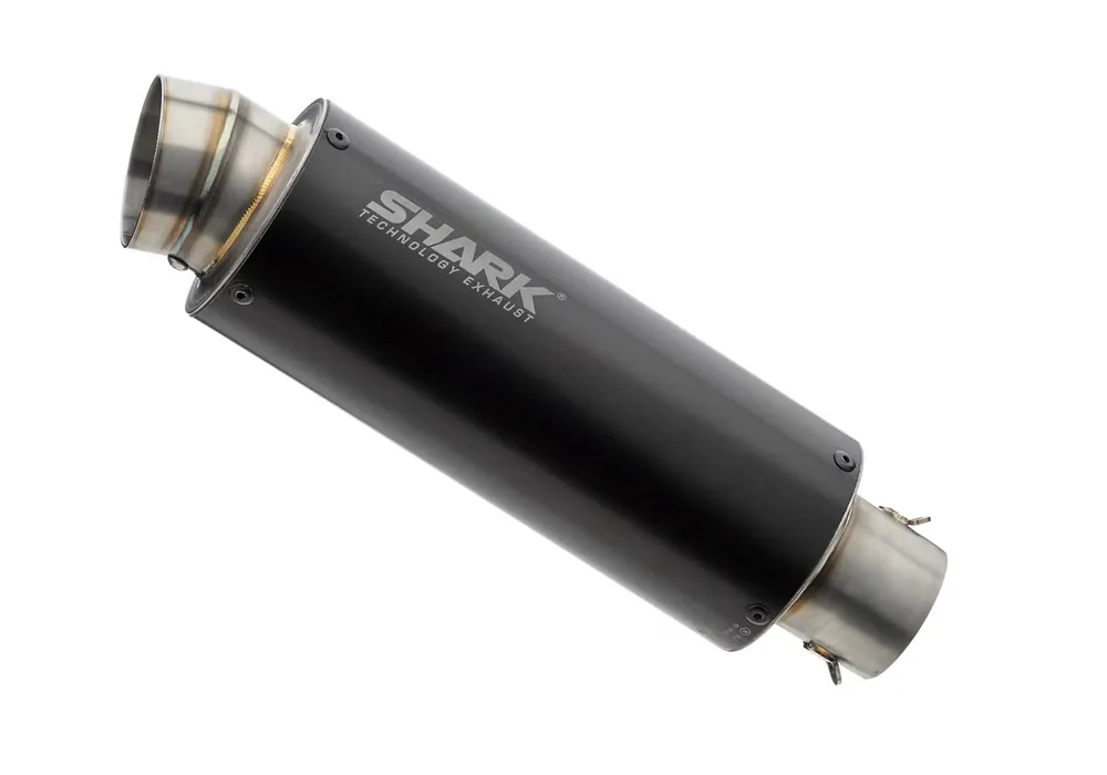 Ausverkauf Shark Performance SRC 4 Slip-on Aluminium schwarz Super Short EURO5+