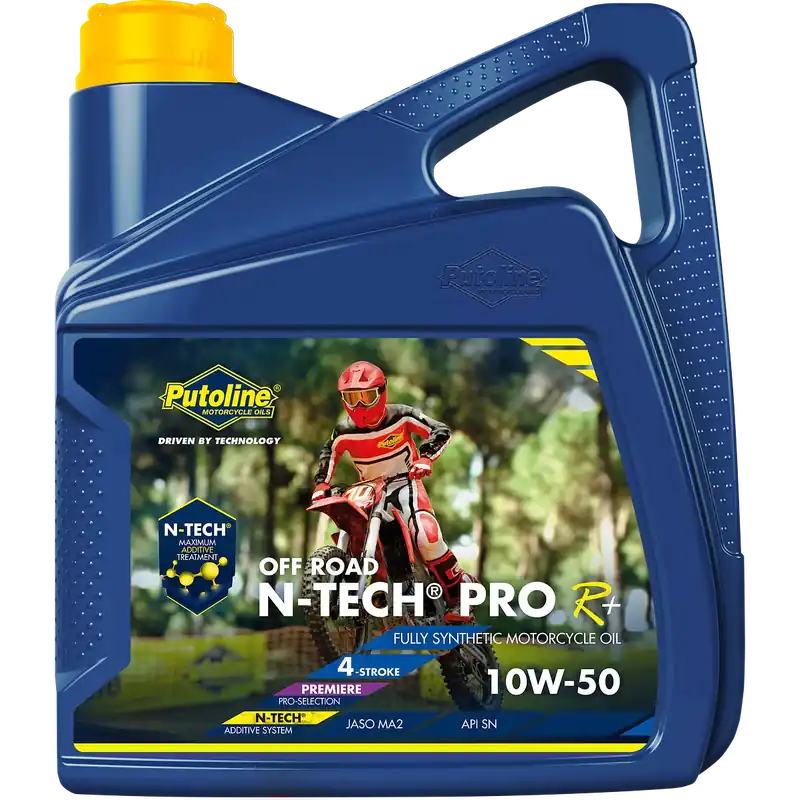 Preiswert Putoline Motoröl N-Tech Pro R plus Off Road 10W-50- 4L