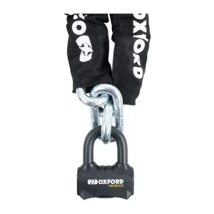 Neu Oxford Nemesis Kettenschloss 16mm x 200cm