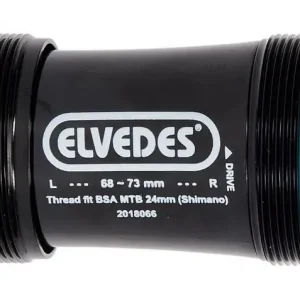 Meistverkauft Elvedes Innenlager Thread Fit 68-73 mm schwarz