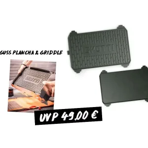 SKOTTI KAST Gusseisen-Plancha Markenware