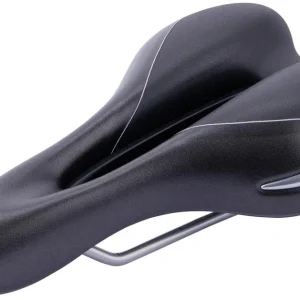Bestpreis CONTEC Sattel Elliptic + schwarz/silber Unisex