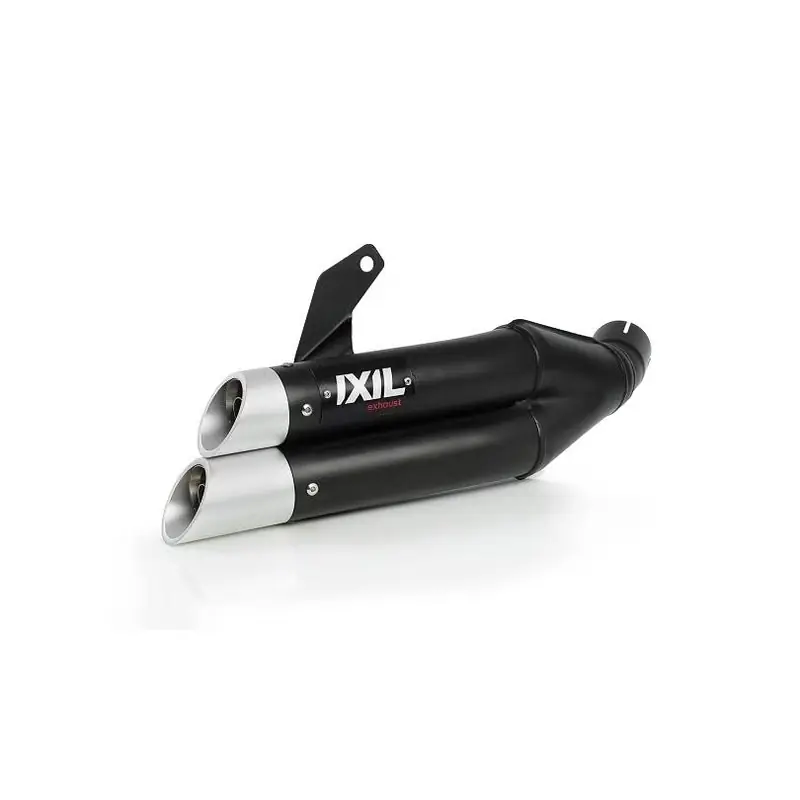 Knallerangebot IXIL Hyperlow Black XL Edelstahl Kawasaki ER 6 / Versys