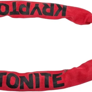 KRYPTONITE Kettenschloss Keeper Integrated Chain 85 cm rot Neue Kollektion