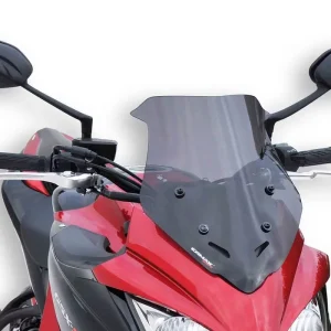 ERMAX Windschutzscheibe Sport Acrylic durchsichtig Schwarz getönt für SUZUKI GSX-S 1000F Nur Heute