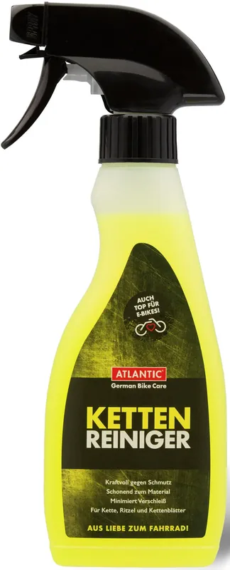 Atlantic Kettenreiniger 250 ml gelb Flasche mit Zerstäuber Nur Heute