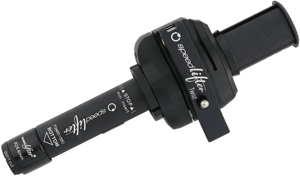 Begrenztes Angebot by,schulz Speedlifter Twist Lenkerverstellsystem 1 1/8 Zoll schwarz