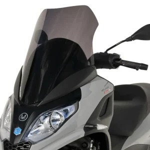 Sofort Bestellen ERMAX Scooterscheibe Sport Acrylic durchsichtig Schwarz getönt für PIAGGIO MP3 300 HPE/Sport