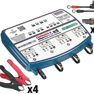 Tecmate Batterieladegerät Optimate 2 Duo 4 Ladeeinheiten Neue Kollektion