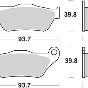 SBS Scooterbelag 194HF Street Ceramic Schnäppchen