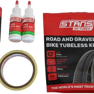 Geprüft Stan‘s NoTubes Tubeless-Kit Road & Gravel 25 mm beige