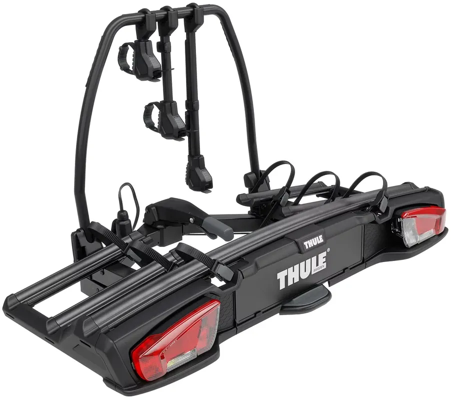 Thule Heckträger VeloSpace 3 schwarz für Fahrräder, Abklappwinkel von 65 ° Wochenendangebot
