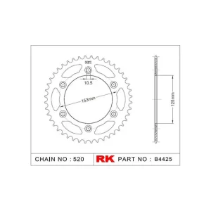 Direktkauf RK Kettenrad 4425 48 Zähne