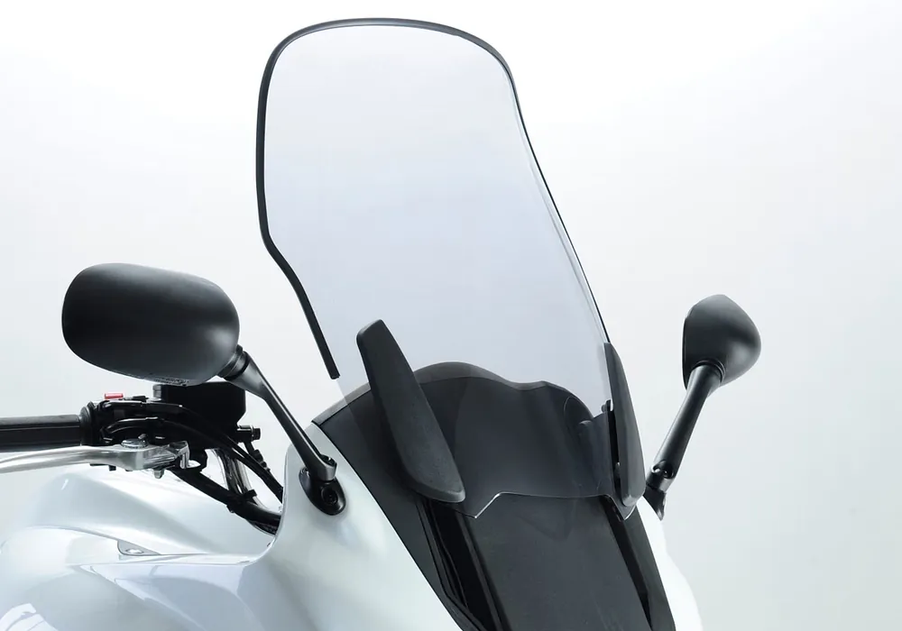 Solange Der Vorrat Reicht ERMAX Windschutzscheibe Acrylic durchsichtig Grau getönt für HONDA CBF1000F