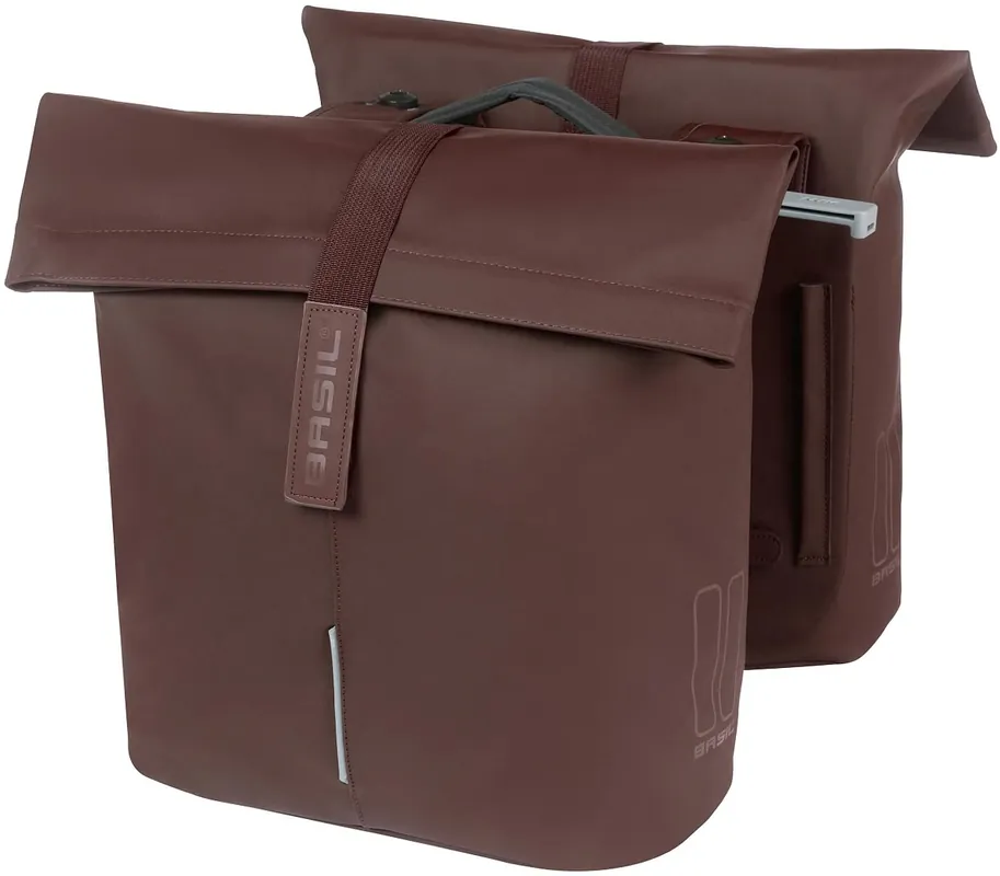 Basil City Double Pannier Bag Doppeltasche braun roasted brown MIK 2.0 Super-Preis