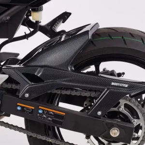 Versand Am Gleichen Tag BODYSTYLE Raceline Hinterradabdeckung ABS Kunststoff Carbon Look für KAWASAKI Ninja 400, Ninja 500 SE, Z400, Z500 / SE