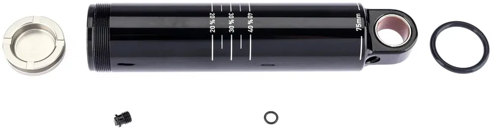 Solange Der Vorrat Reicht RockShox Dämpfergehäuse Super Deluxe 75 mm schwarz