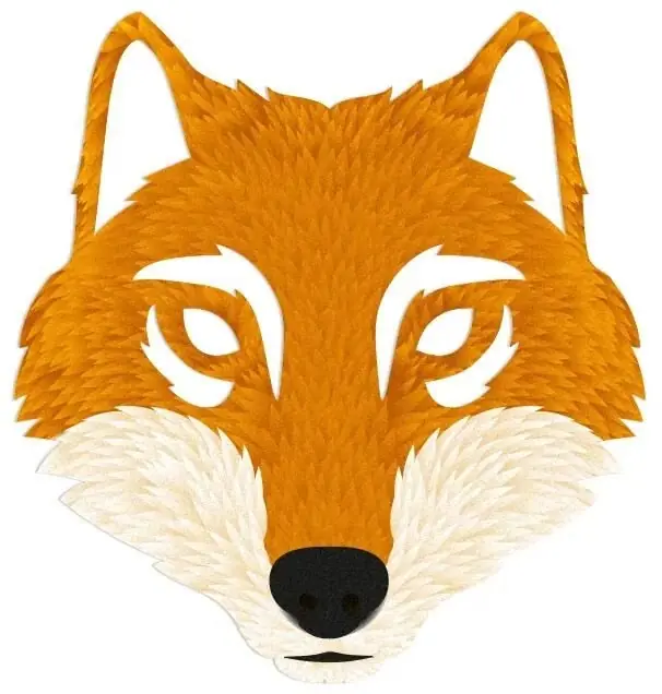 Reflective Berlin Decals Reflexaufkleber Wolf orange Nur Heute