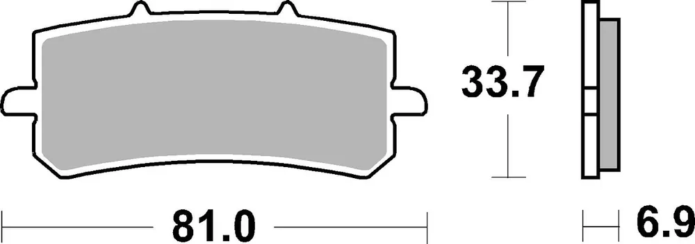 Top-Seller SBS Bremsbelag 962SP Street Upgrade Evo Sinter