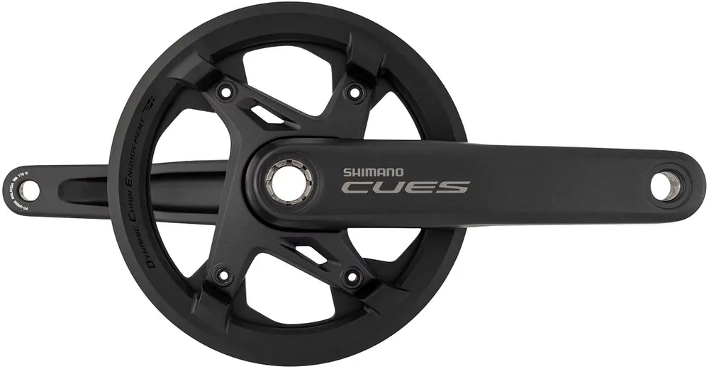 Shimano Kettenradgarnitur CUES FC-U6000-1 40 Zähne schwarz Highlight