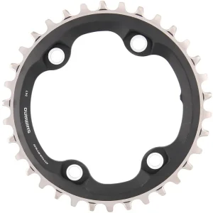 Must-Have Shimano Kettenblatt SLX SM-CRM70 34 Zähne schwarz/silber