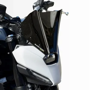 Direktkauf ERMAX Naked-Bike-Scheibe Acrylic durchsichtig Schwarz getönt für YAMAHA MT-07; MT-07 Automatik (Y-AMT)